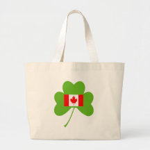 Shamrock-Canada Canvas Bag
