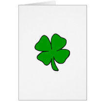 Shamrock Card