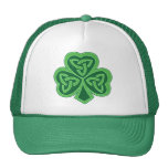 Shamrock celtique de noeud casquette de camionneur