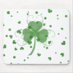 shamrock explosion mousepad