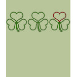 Shamrock Heart t-shirts