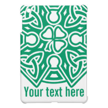 Shamrock in cross iPad mini covers