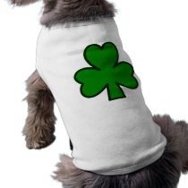 Shamrock, Ireland Pet Shirt