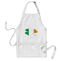 Shamrock Irish Flag Apron