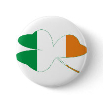 Shamrock Irish Flag Pins