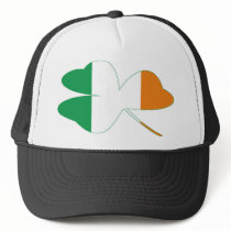 Shamrock Irish Flag Mesh Hat