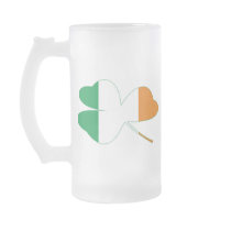 Shamrock Irish Flag Coffee Mugs