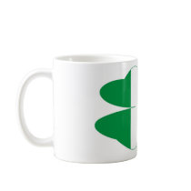 Shamrock Irish Flag Coffee Mug