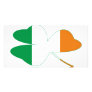 Shamrock Irish Flag Photo Card