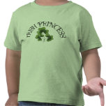 Shamrock Irish Princess Kids Shirt