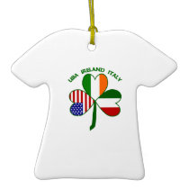 Shamrock Italy USA Irish