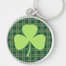 Shamrock Keychain