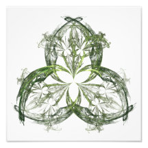 Shamrock Lace Photographic Print
