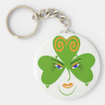 Shamrock-Lady Key Chain