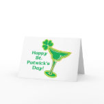 Shamrock Margarita with Greeting cards