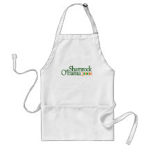 Shamrock Obama 2008 Apron