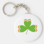 Shamrock-Orange-Flash Keychain