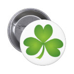 Shamrock Pinback Button
