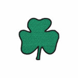 Shamrock Pullover Hoodie embroidered shirts