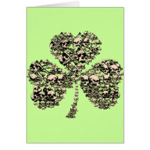 SHAMROCK SKULLS CARDS