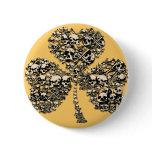 Shamrock Skulls Gothic buttons
