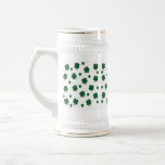 Shamrock Snowflake Stein mugs