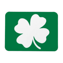 Shamrock  St Patricks Day Ireland Magnet