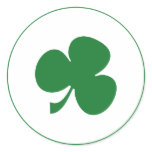 Shamrock Sticker