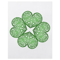 Shamrock Swirls Custom Flyer