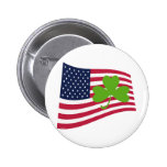 Shamrock-USA Pinback Buttons