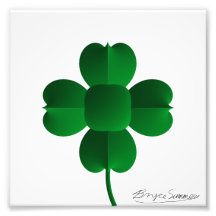 Shamrock vert impression photo