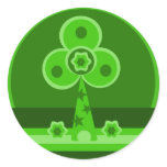 Shamrock Windmill Sticker