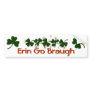 Shamrocks Bumper Sticker