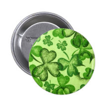 Shamrocks - Button