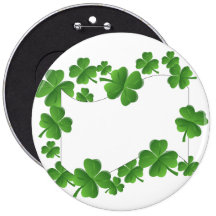 Shamrocks Button