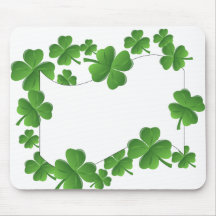Shamrocks Mouse Pad