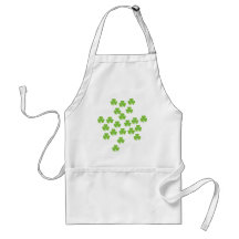 shamrocks shamrock apron