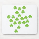 shamrocks shamrock mousepads