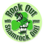 Shamrockz Brand Irish Tees Stickers