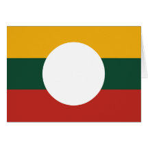 Shan State, Myanmar Greeting Card