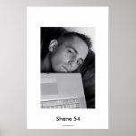 Shane 54 Laptop Dj Poster