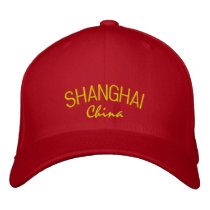 Shanghai China Embroidered Hat