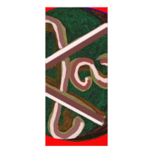 Shanti = paix double carte en  couleur