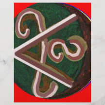 Shanti = Peace Full Color Flyer