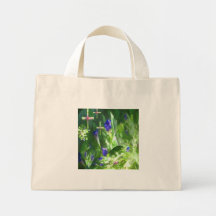 Shapes of Peace in Mamaw's Garden Canvas Bag