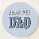 Shar Pei DAD Coaster