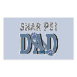 Shar Pei DAD Rectangle Sticker