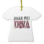 Shar Pei DIVA Christmas Ornament
