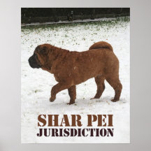 Shar Pei Jurisdiction Poster