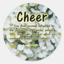 Share Cheer with Others Sticker